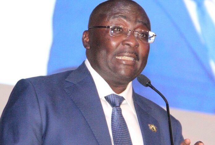 Vice President Dr Bawumia (inset) addressing participants at the Internal Auditors conference in Accra. Photo. Ebo Gorman.