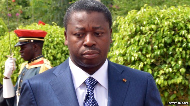 Togo President Faure Gnassingbe