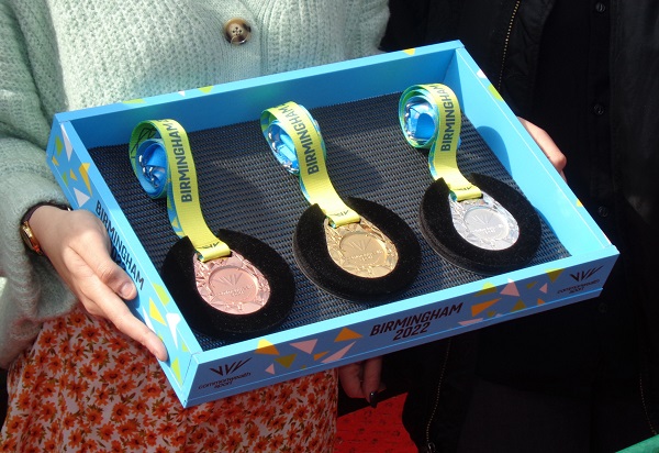 The 2022 Commonwealth Games medals
