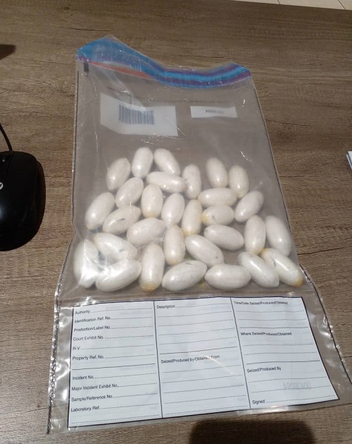 Liberian woman nabbed for allegedly attempting to smuggle cocaine