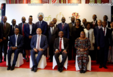 AFI’s Africa leaders, governors, deputy governors and special representatives during the high level roundtable of the regional financial inclusion policy initiative in Arusha, Tanzania.