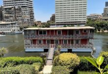 One of the Nile houseboat that is slated for demolition
