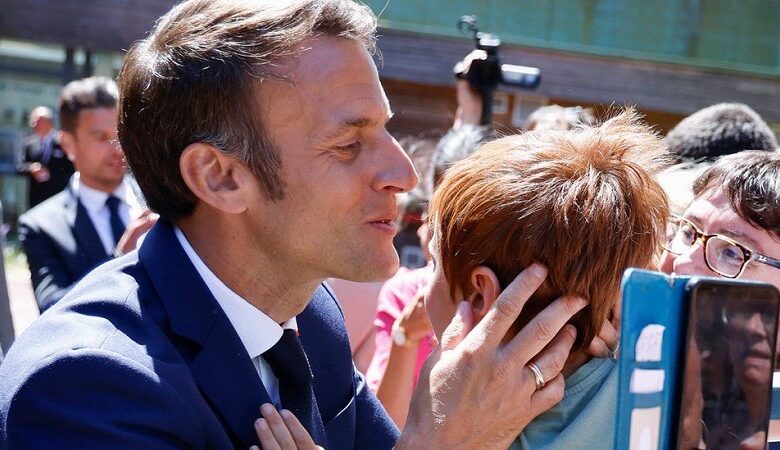 President Macron voted in Le Touquet