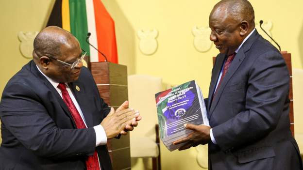 Mammoth Report Delivered On South Africas Zuma Era Corruption