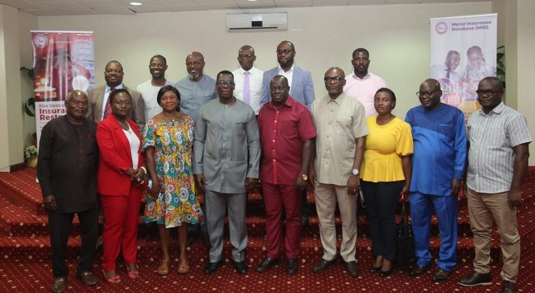 Dr Ofori (fourth left front row) with the TAGG officials