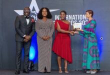 • A delegation from KABFAM receiving the award