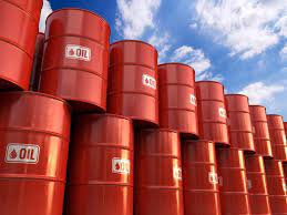 • Barrels of crude oil