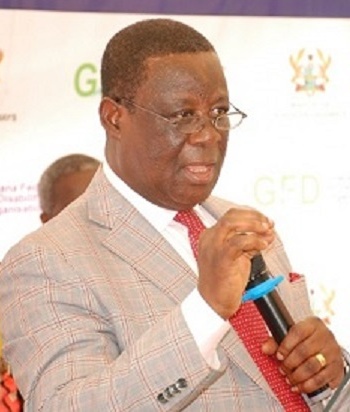 Mr Amoako Atta,Minister of Roads and Highway