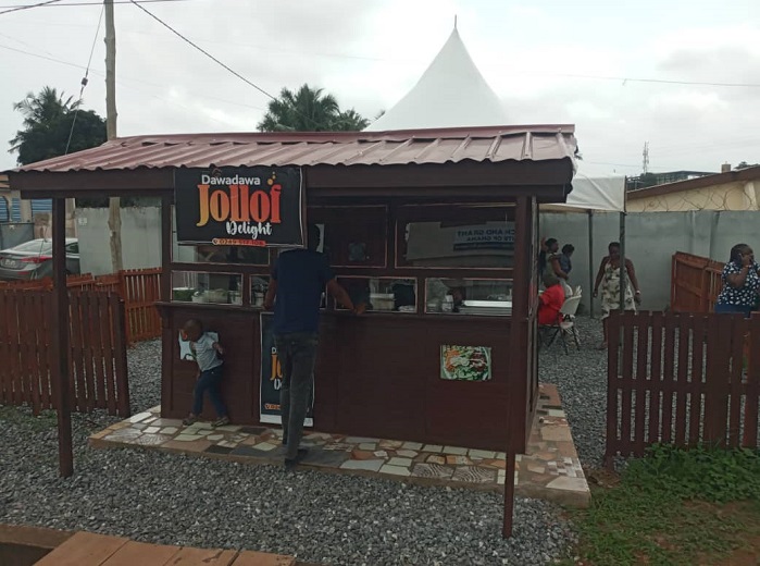 The DJD eatery at Adenta