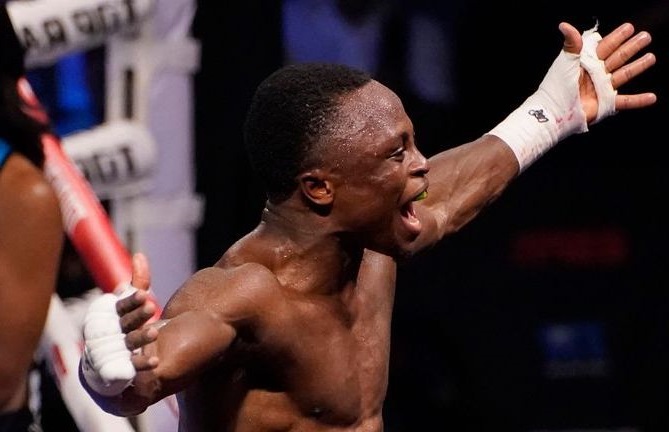 • Dogboe on cloud nine after the fight