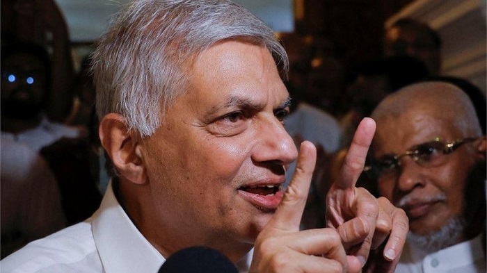 • President Ranil Wickremesinghe was elected by Parliament