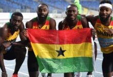 • Ghana's men 4x100m relay team