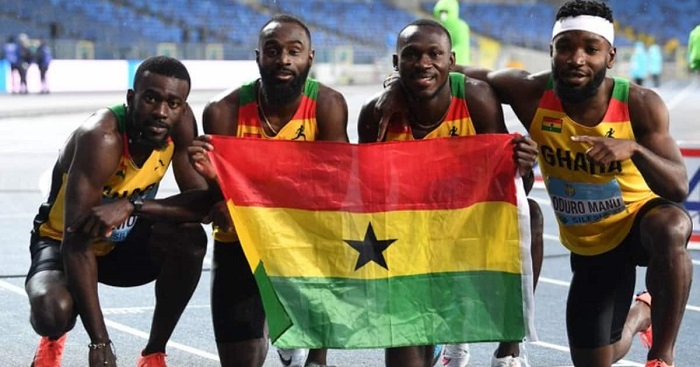 • Ghana's men 4x100m relay team