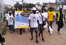 A section of the participants at the walk