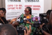 Dr Asabea Asare in an interview with the media