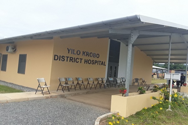 A view of Yilo Krobo Hospital