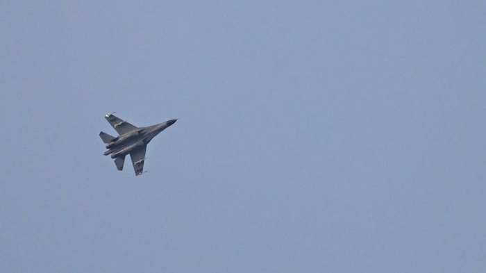 Chinese jets have been taking part in drills over the past days