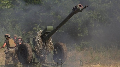 Some artillery units on the front line are relying on drones to help pinpoint their targets