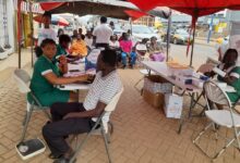• Participants being screened