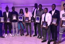 • A section of players awarded at the event