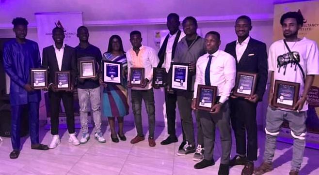 • A section of players awarded at the event