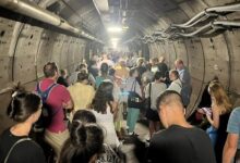 • Passengers evacuated through an emergency service tunnel