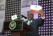 President Akufo-Addo launching the policy