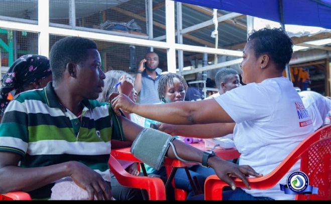 • A beneficiary being screened