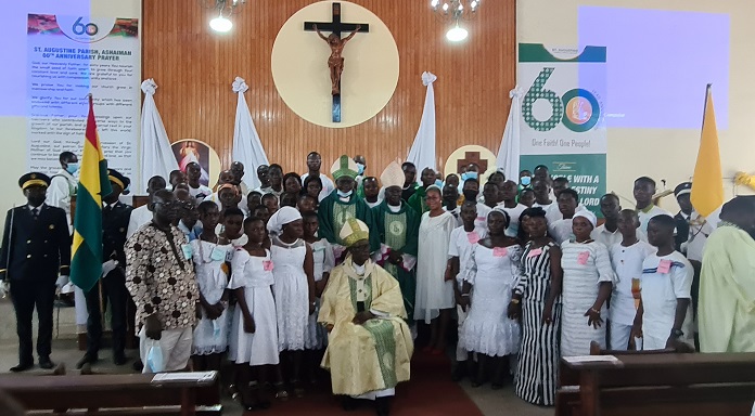 Bishops and newly confirmed church members