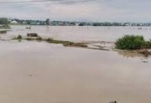 Many graves were destroyed by rainfall at Jalingo in Taraba State