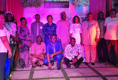 Dignitaries after the event