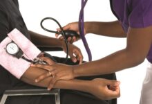 High blood pressure check-up