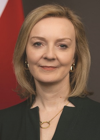 Luz Truss - UK Prime Minister