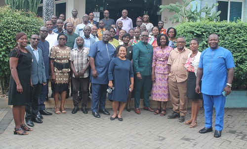 The Participants after the meeting. Photo Godwin Ofosu-Acheampong