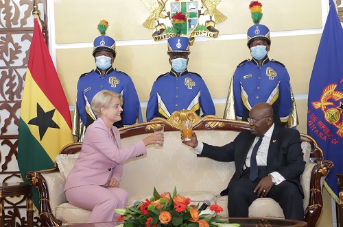 President receives 4 new envoys to Ghana
