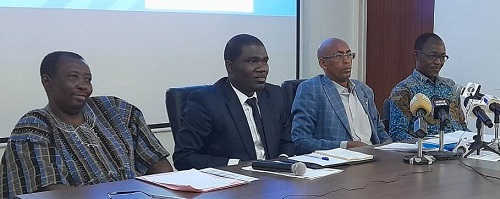 Dr Franklin Asiedu-Bekoe (second from left)with other invited guest