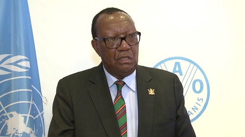 Dr Jongwe Masuka, Minister of Lands, Agriculture and Rural Resettlement, Zimbabwe
