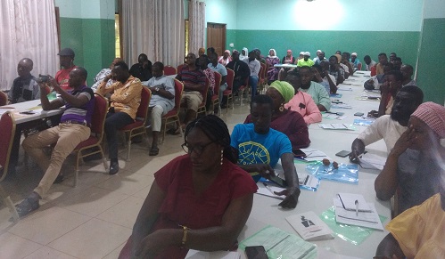 Youth attend non-violence workshop in Tamale