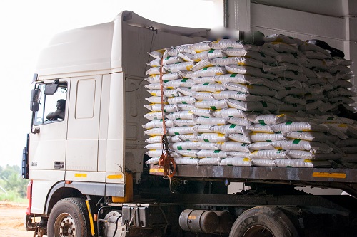 A truck load of fertiliser