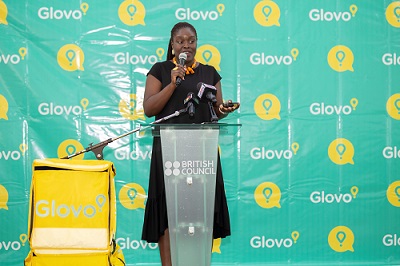 General Manager of Glovo Ghana, Pearlyn Budu