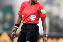 Referee Mukansanga of Rwanda - One of the three female officials at the Qatar World Cup