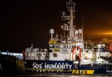 The ship, Humanity 1, has been prevented from disembarking by Italy's new far-right government