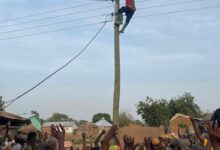 Residents of Kofori community connected to the national grid