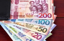 • Ghana cedi notes
