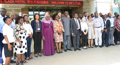 The participants after the meeting