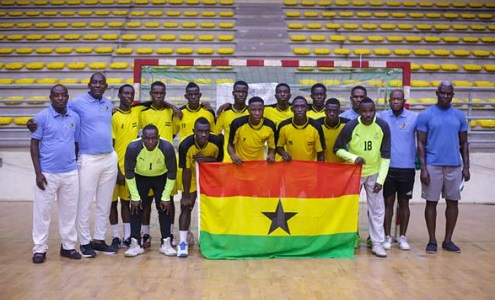 • Members of Team Ghana