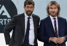 Pavel Nedved (left) has also resigned along with Agnelli