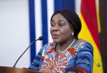 • Mrs Cecilia Abena Dapaah, Sanitation and Water Resources Minister