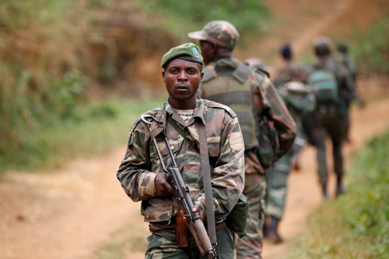 The Congolese military partakes in a joint operation with Ugandan forces against the ISIL-linked Allied Democratic Forces (ADF) [File: Kenny Kat