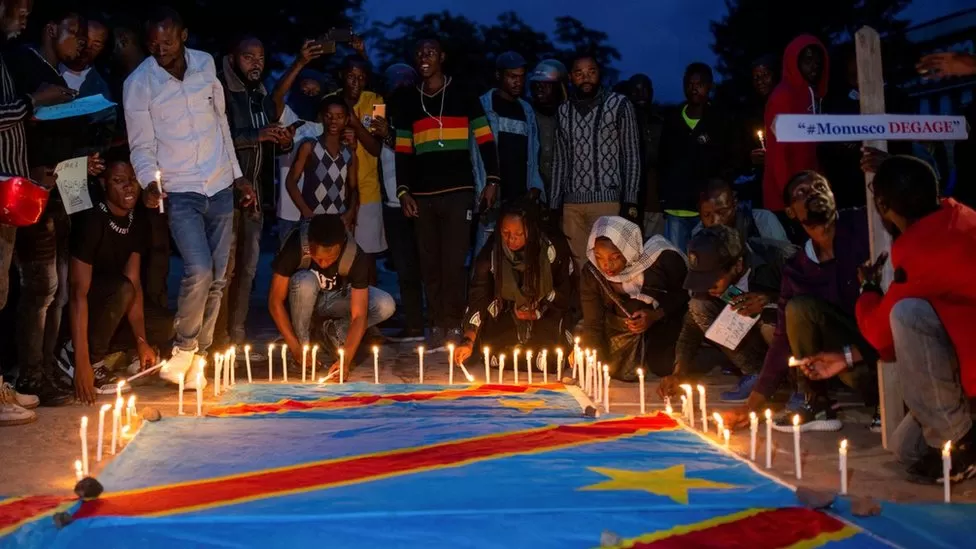 Vigils have been held in Kinshasa and Goma for those killed